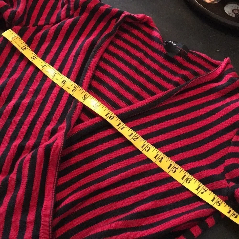 Rendition Wrap Sweater Size L?